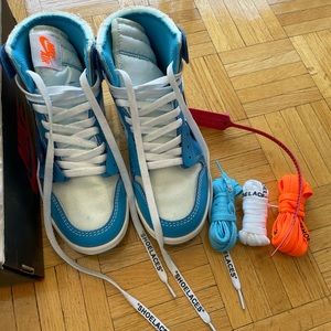 Jordan 1 Retro High Off-White University Blue